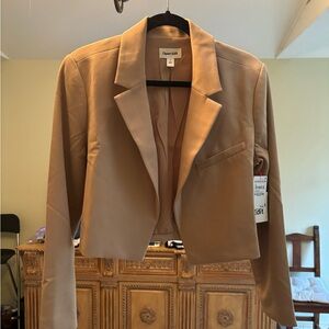 Open Edit tan blazer